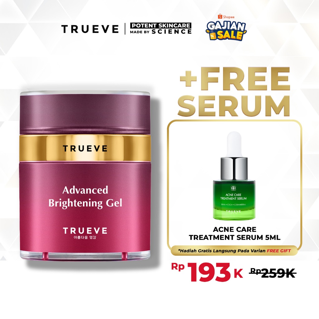 Jual TRUEVE Advanced Brightening Gel Premium Vitamin C VCIP Dari