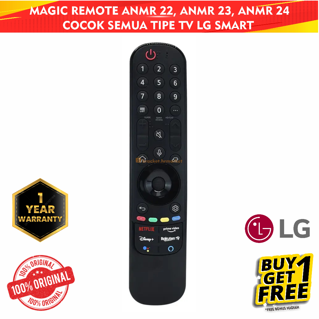 Jual Remote Tv Magic Remote Lg 100 Ori Best Seller Remot Tv LG Type