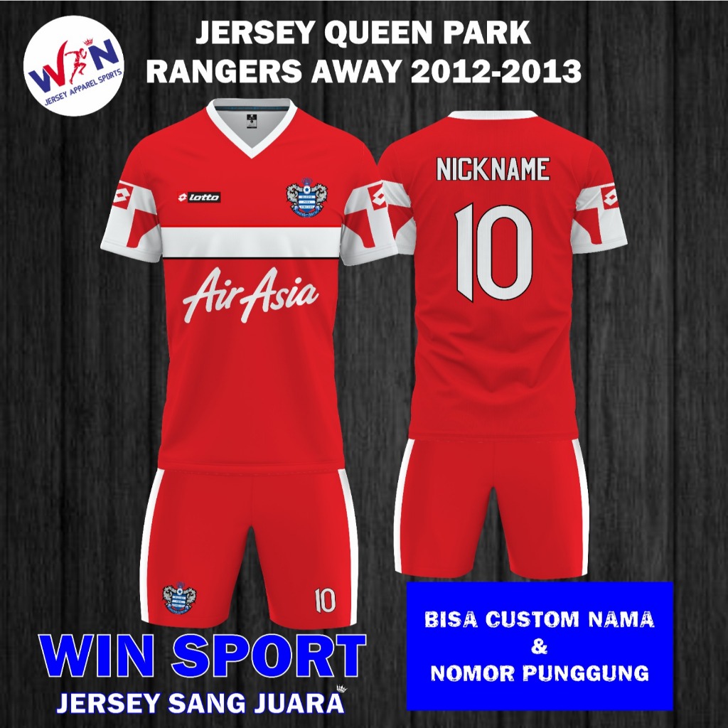 Jual Setelan Sepak Bola Jersey Queen Park Rangers Away Fa