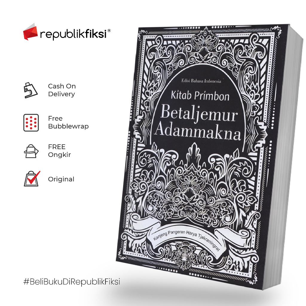 Jual Buku Kitab Primbon Betaljemur Adammakna Narasi Shopee Indonesia