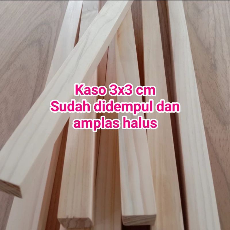 Jual Kayu Kaso Jati Belanda X Cm Panjang Cm Sudah Diamplas Halus