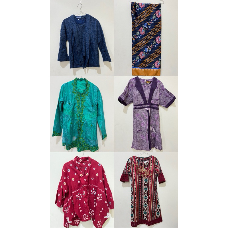 Jual Batik Kebaya Preloved By Ad Shopee Indonesia