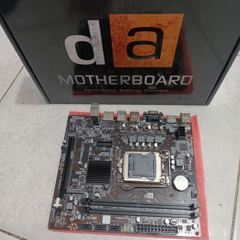 Jual Motherboard Digital Alliance H110 Suppoer NVMe LGA1151 DDR4