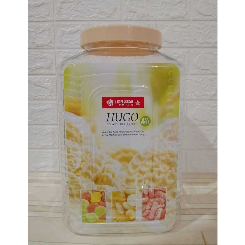 Jual Pp Hugo Square Jar Litres Toples Segi Lion Star Shopee