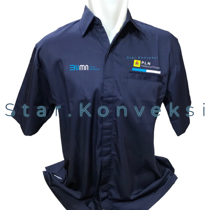 Jual Baju Seragam Kemeja Pdh Haleyora Power Pln Haleyora Power Bumn Pln