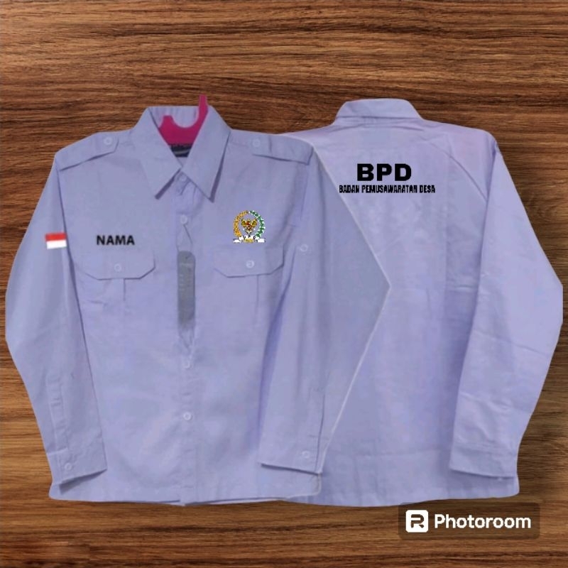 Jual Kemeja Seragam Badan Pemusawaratan Desa Bpd Shopee Indonesia