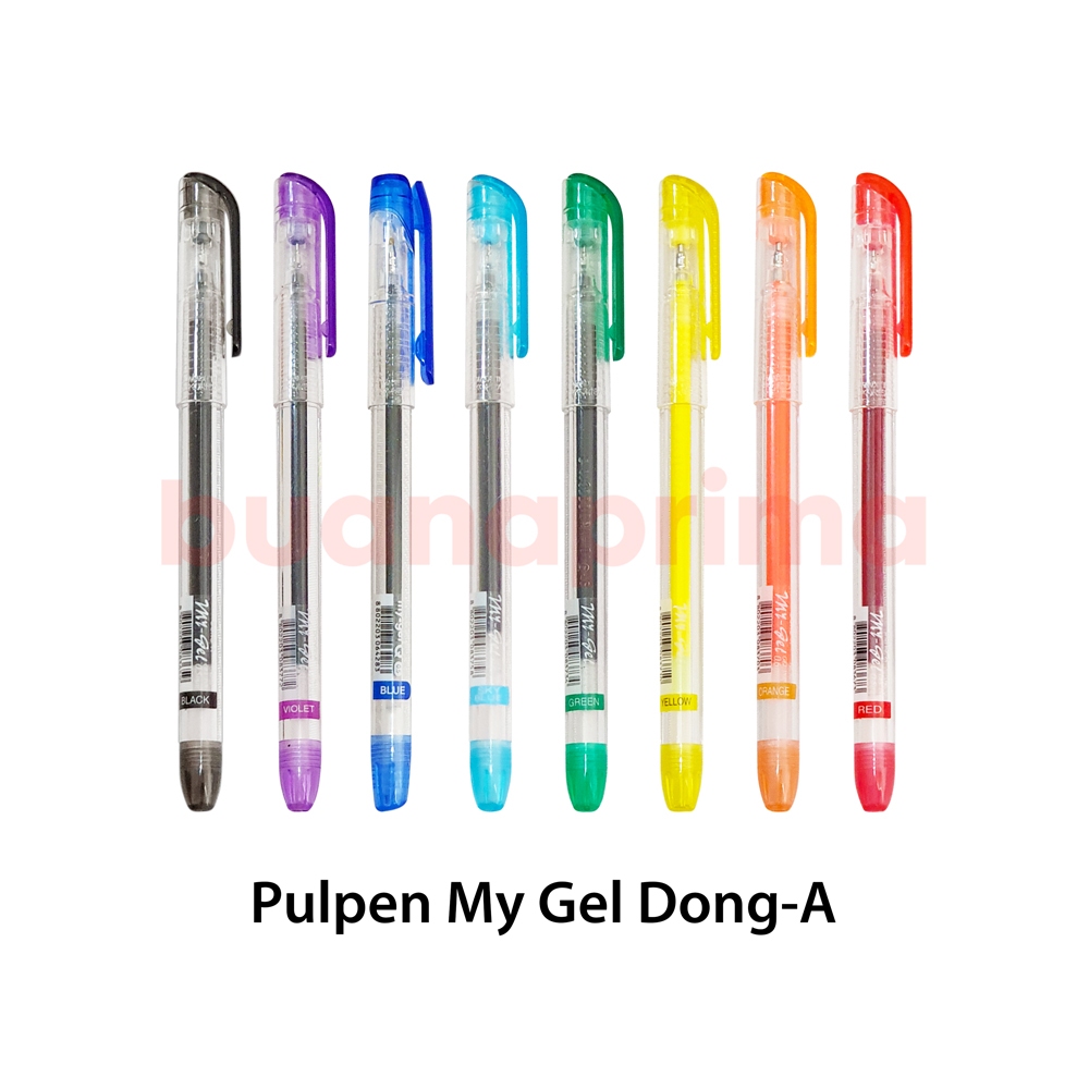 Jual Pulpen My Gel 0 5 Mm Dong A My Gel Dong A Gel Cair Warna Warni