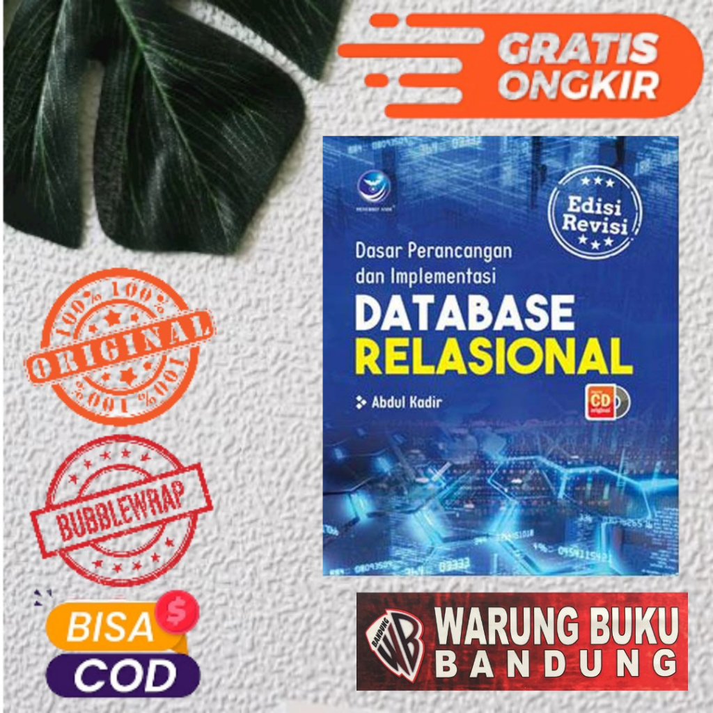 Jual Buku Dasar Perancangan Dan Implementasi Database Relasional Edisi