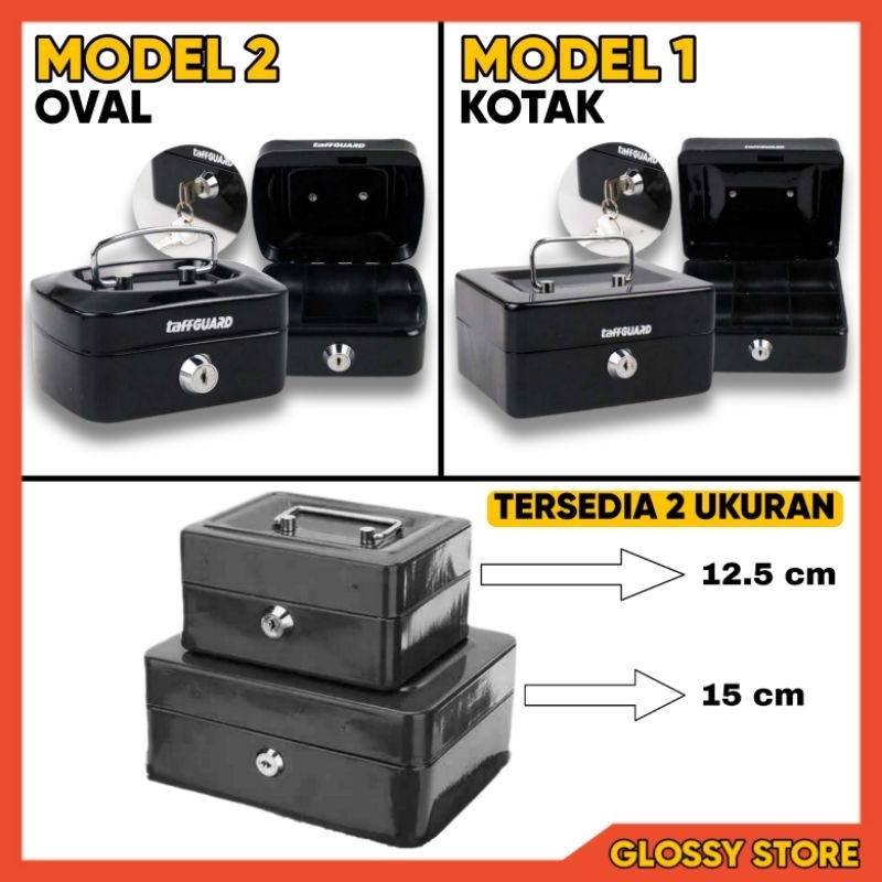 Jual Brankas Brangkas Mini Cash Box Safety Berangkas Uang Kotak Tempat