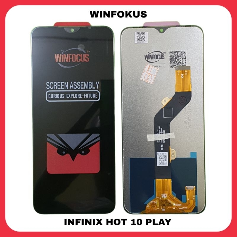 Jual LCD TS TOUCHSCREEN INFINIX HOT 10 PLAY HOT 11 PLAY FULLSET