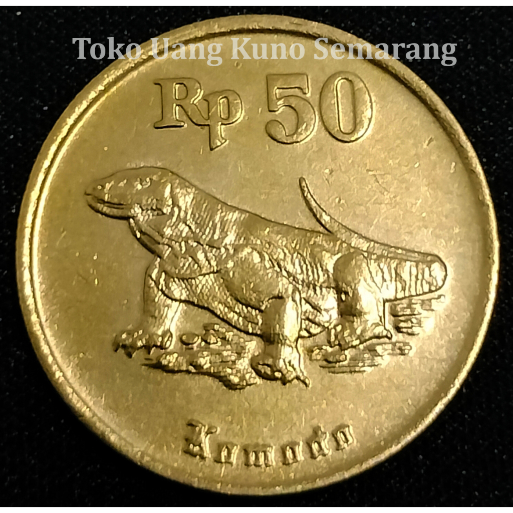 Jual Uang Kuno Koin Rupiah Komodo Sudah Dibersihkan