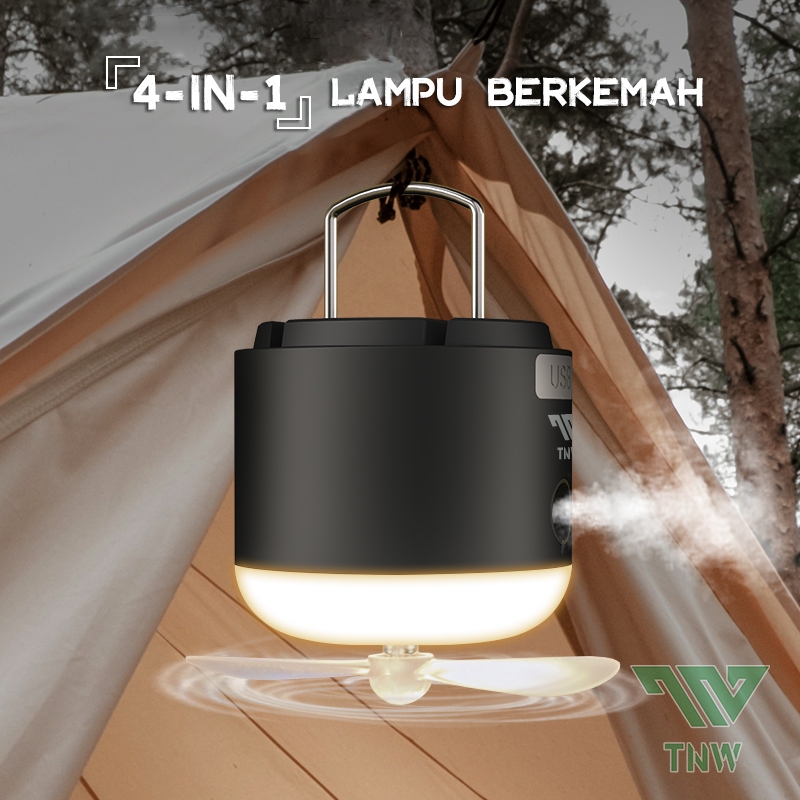 Jual TNW OL4 Lampu Led Camping Lamp Rechargeable Lampu Tenda Camping