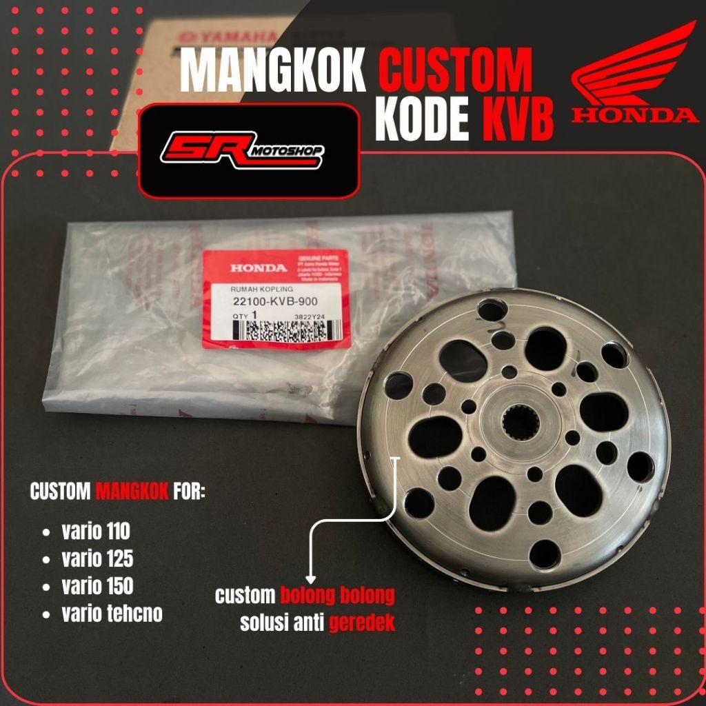 Jual Mangkok Ganda Original Custom Bolong Kartel Non Kartel Kode Kvb