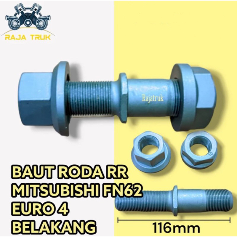 Jual Baut Roda Belakang Mitsubishi Fuso Fn Tayo Euro Shopee Indonesia