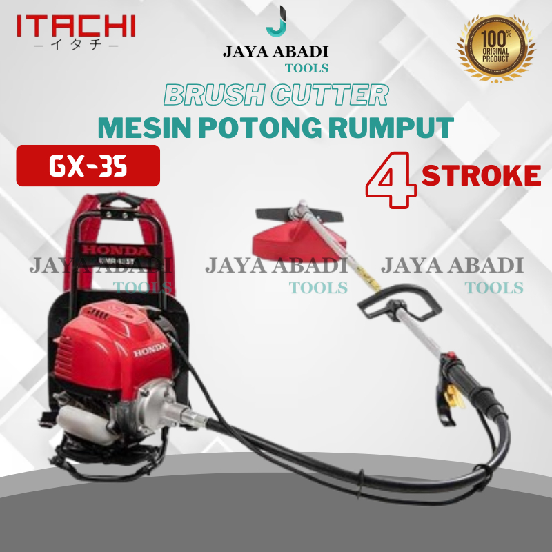 Jual Honda Itachi Gx T Full Set Brush Cutter Mesin Potong Rumput