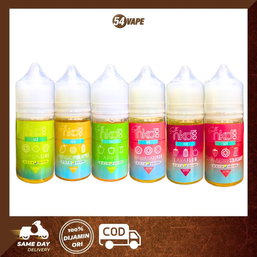 Jual Liquid Naked 100 Salt 30ml Series Shopee Indonesia