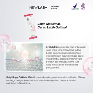 Jual NewLab Mini Brightlogy C Gluta 360 Max Dosis L Glutathione Dan