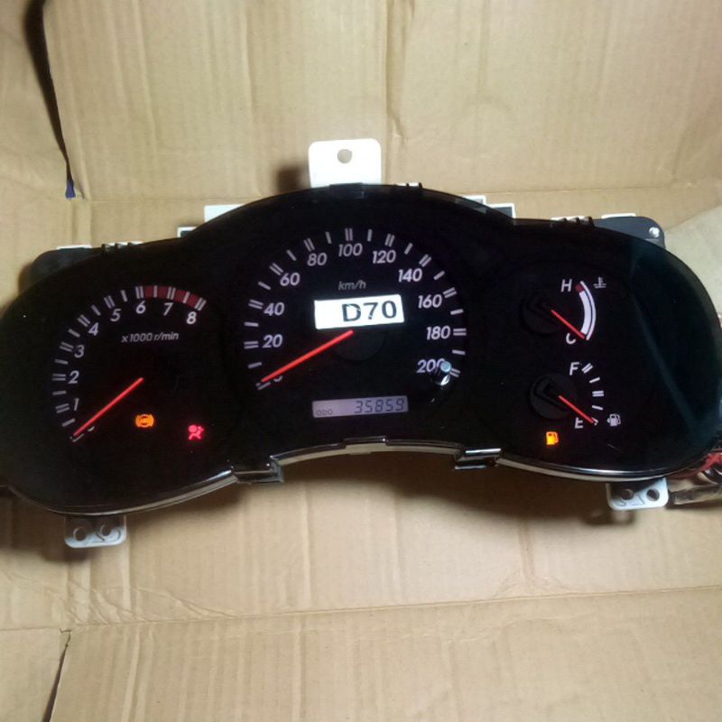 Jual Speedometer Innova Type V Bensin Manual Soket Kecil Besar