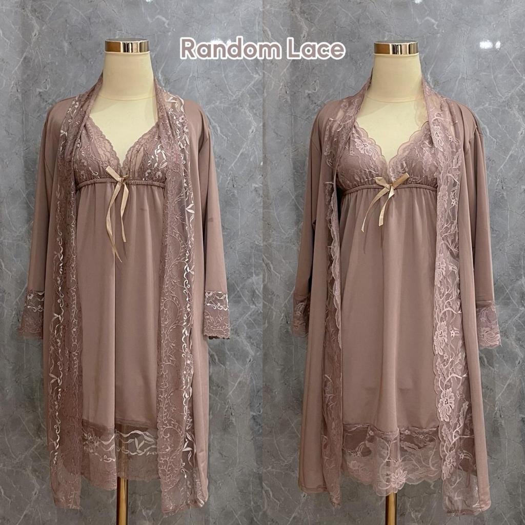 Jual Natalie S Xl Sexy Lingerie Dress Kimono Wainodshop Shopee