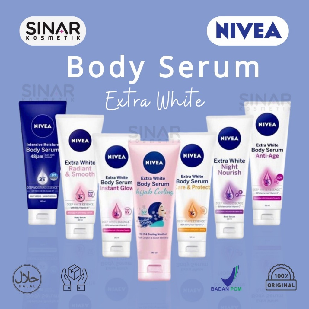 Jual Nivea Body Serum 180 ML Shopee Indonesia