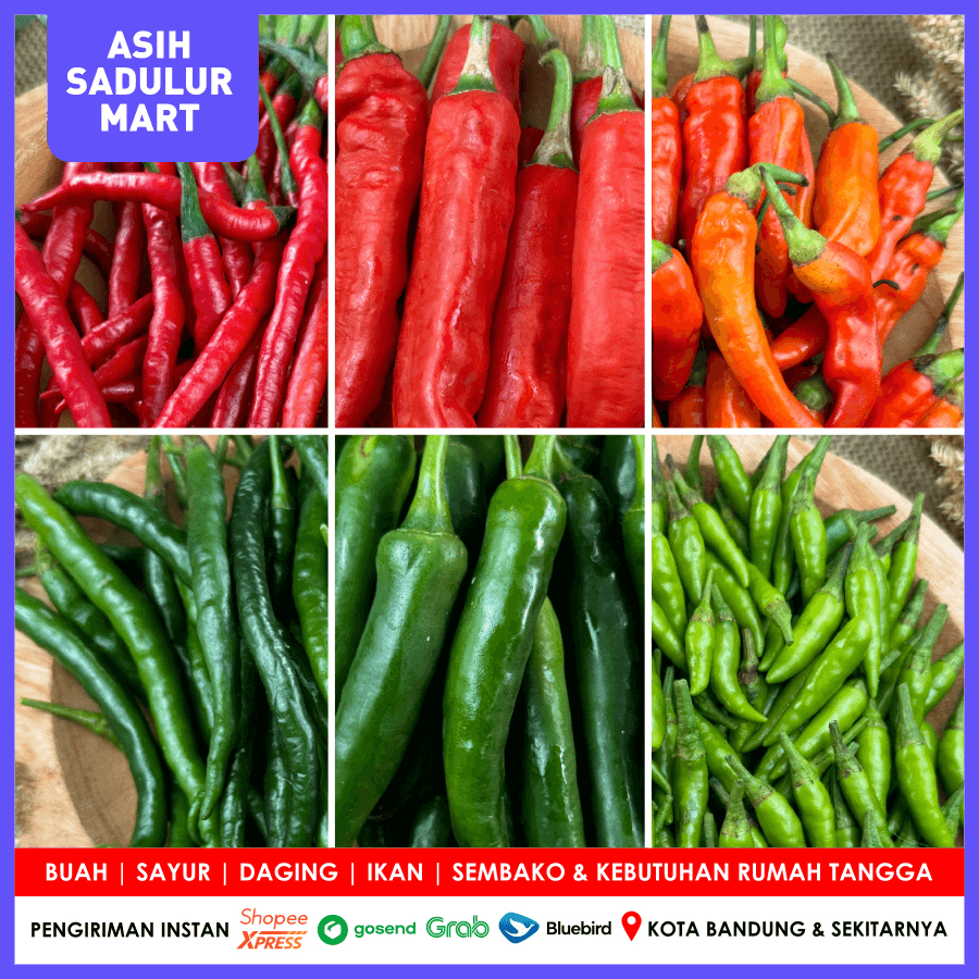 Jual Cabe G G Rawit Keriting Tanjung Cengek Kriting Bumbu Dapur