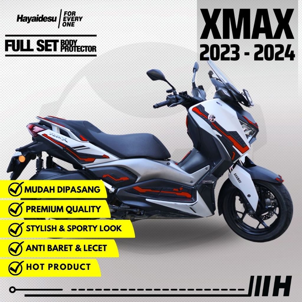 Jual Yamaha XMAX Connected 2023 2024 Full Set Body Protector Cover