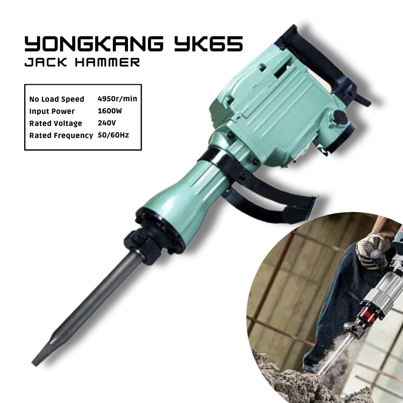 Jual YONGKANG Mesin Jack Hammer Demolition Mesin Bobok Beton 1600W