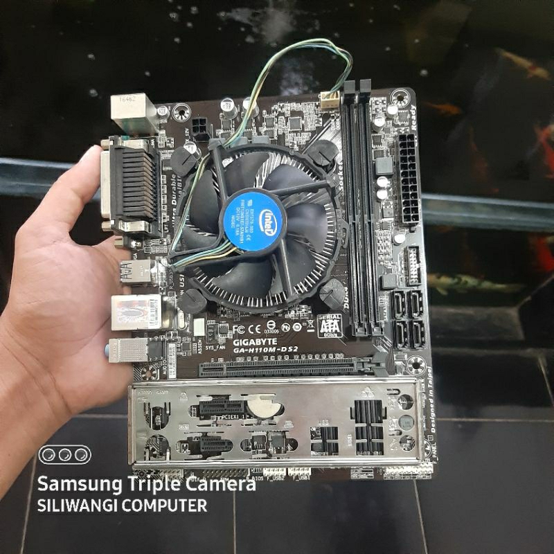 Jual Mainboard Lga Gigabyte H Proc G Fan Shopee Indonesia