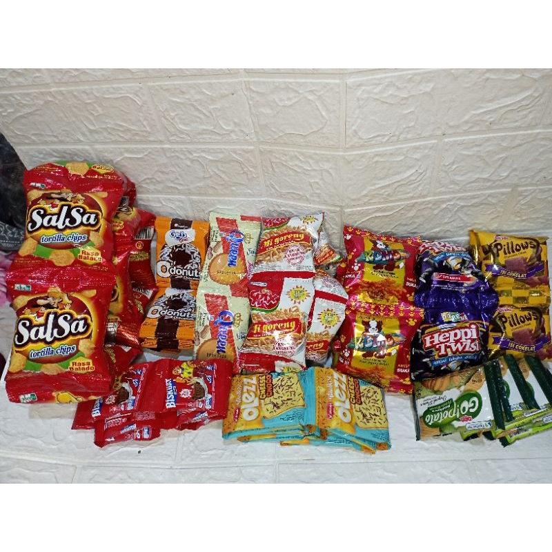 Jual ANEKA SNACK CIKI ISI 10 Shopee Indonesia