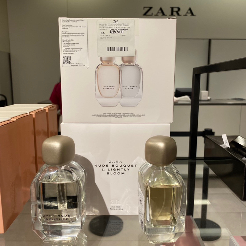 Jual Zara Woman EDP Nude Bouquet Lightly Bloom Ml Shopee Indonesia