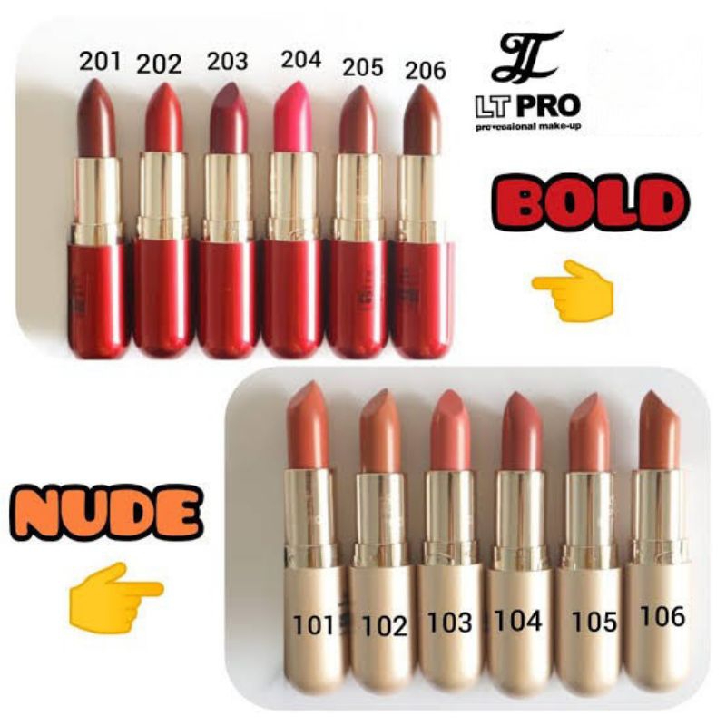 Jual Lt Pro Lipstick Nude Bold 3 5gr Shopee Indonesia