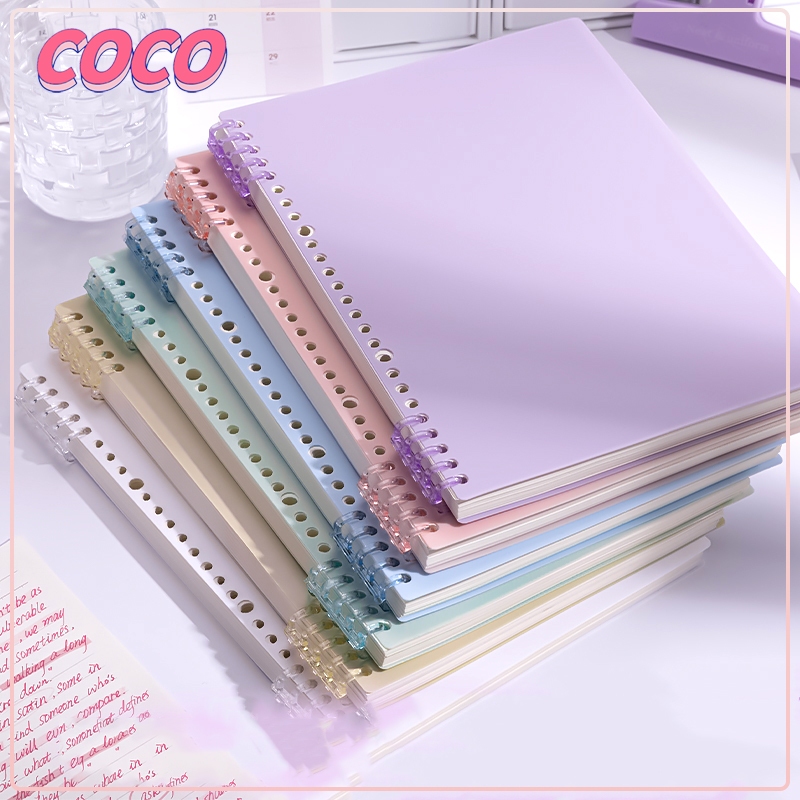 Jual Binder A5 B5 DIY Plastik Binder Cover Warna Permen Cover Binder A5