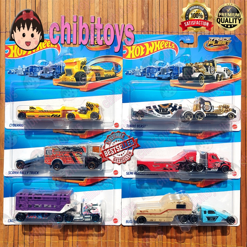 Jual Hot Wheels Tracking Trucks Super Rigs Bugcation Cyberrig Rad Rider Rig Scania Rally