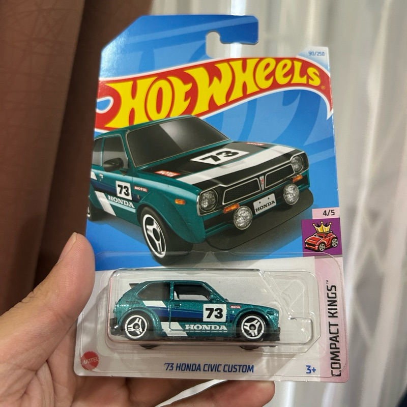 Jual Hot Wheels 73 Honda Civic Custom Warna Hijau Tosca Lot 2024
