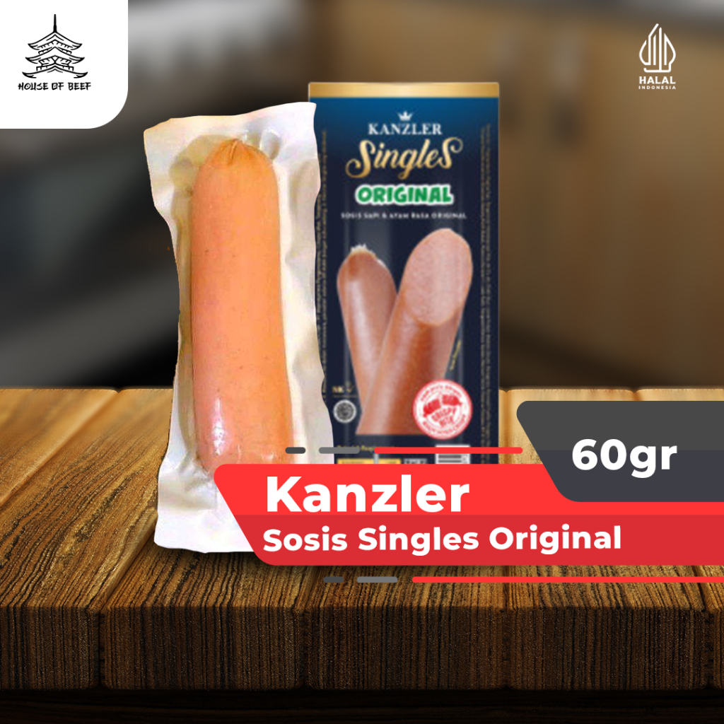 Jual Kanzler Sosis Singles Original Chesee Dan Hot 60gr Shopee Indonesia