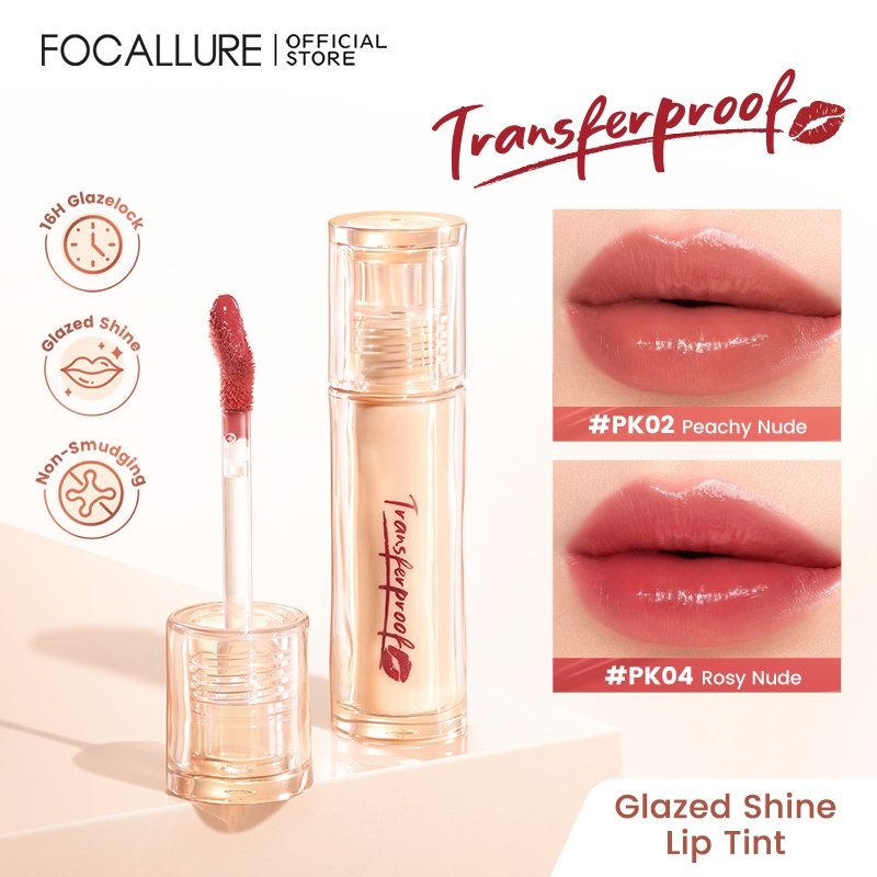 Jual New Focallure Lip Tint Super Glazed Shine H Moisturizing