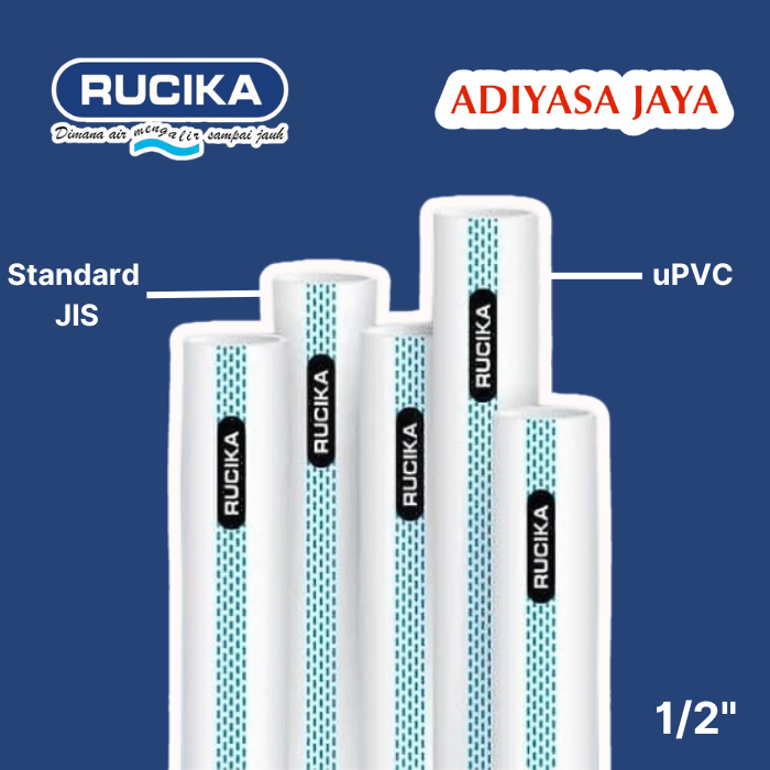 Jual Rucika Standard AW 1 2 Rucika Pipa PVC Kelas AW Shopee Indonesia