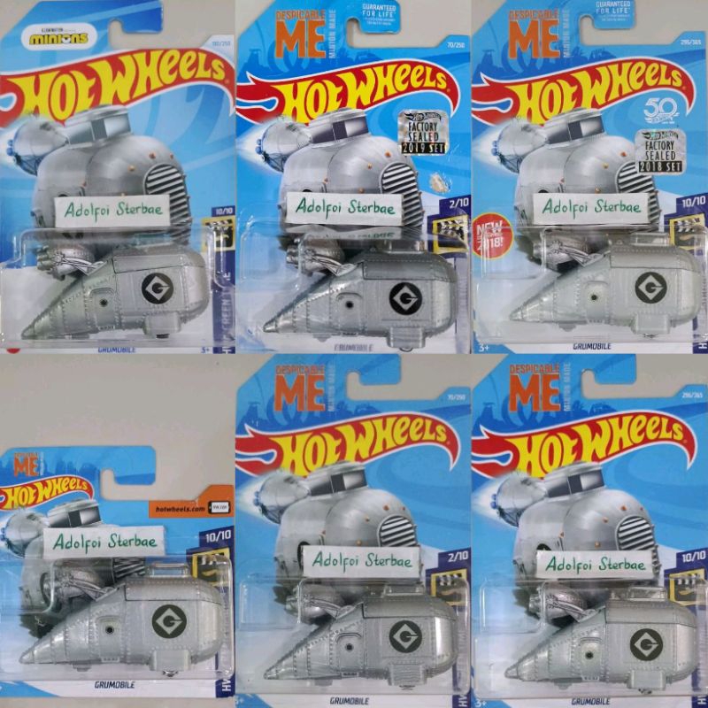 Jual Hotwheels Hot Wheels Grumobile Hw Screen Time Despicable Me Minion