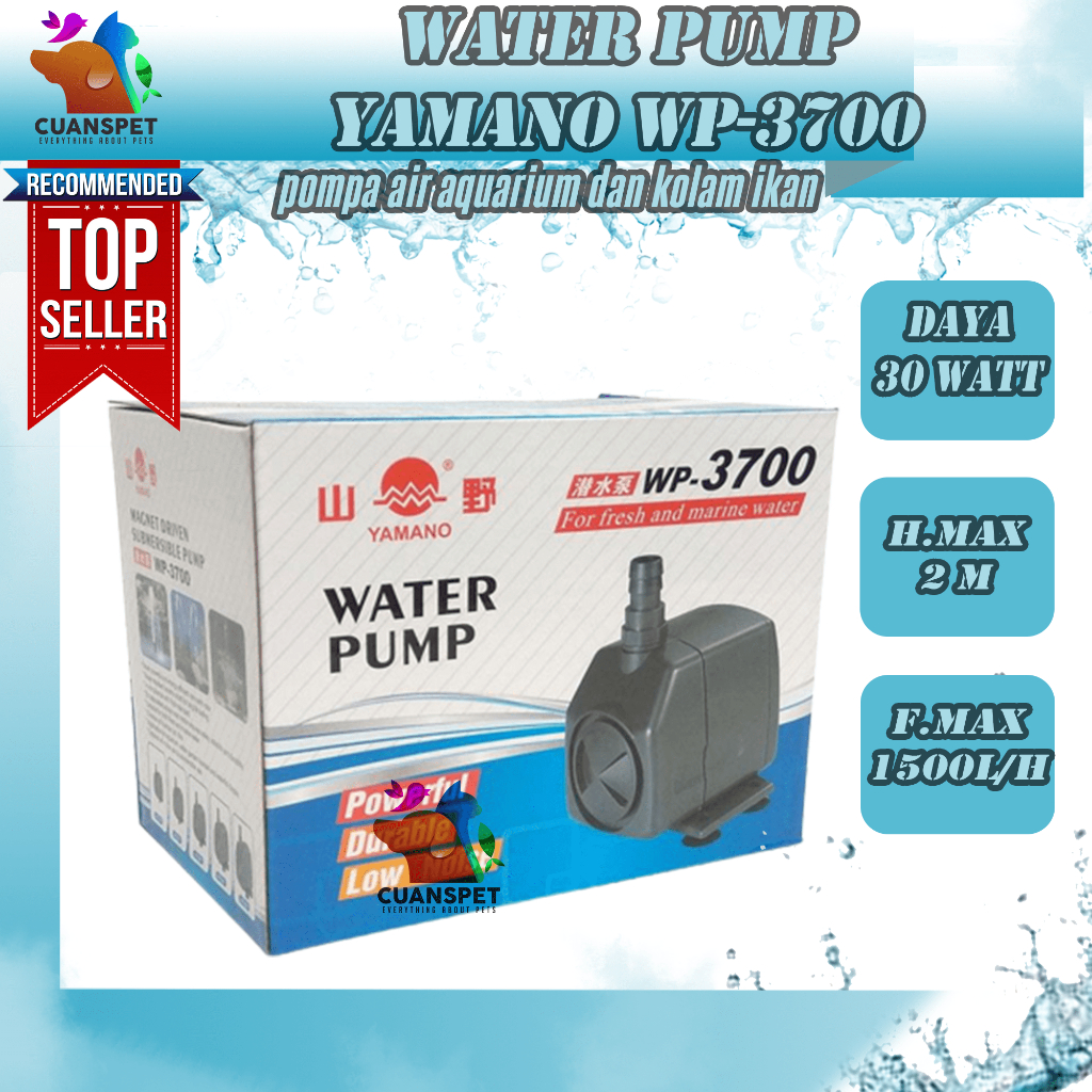 Jual Pompa Kolam Aquarium Yamano Wp Pompa Air Celup Aquarium Kolam