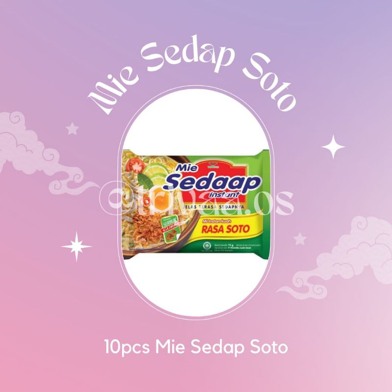 Jual MIE SEDAAP SOTO 10PCS Shopee Indonesia