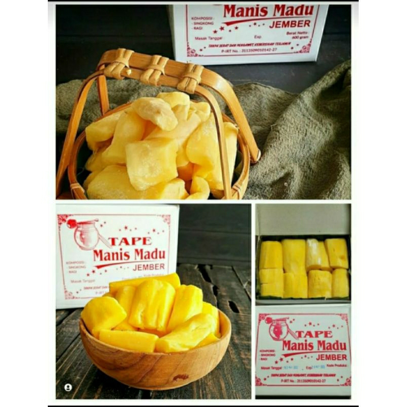 Jual Tape Manis Madu Asli Jember 600 Gram Shopee Indonesia