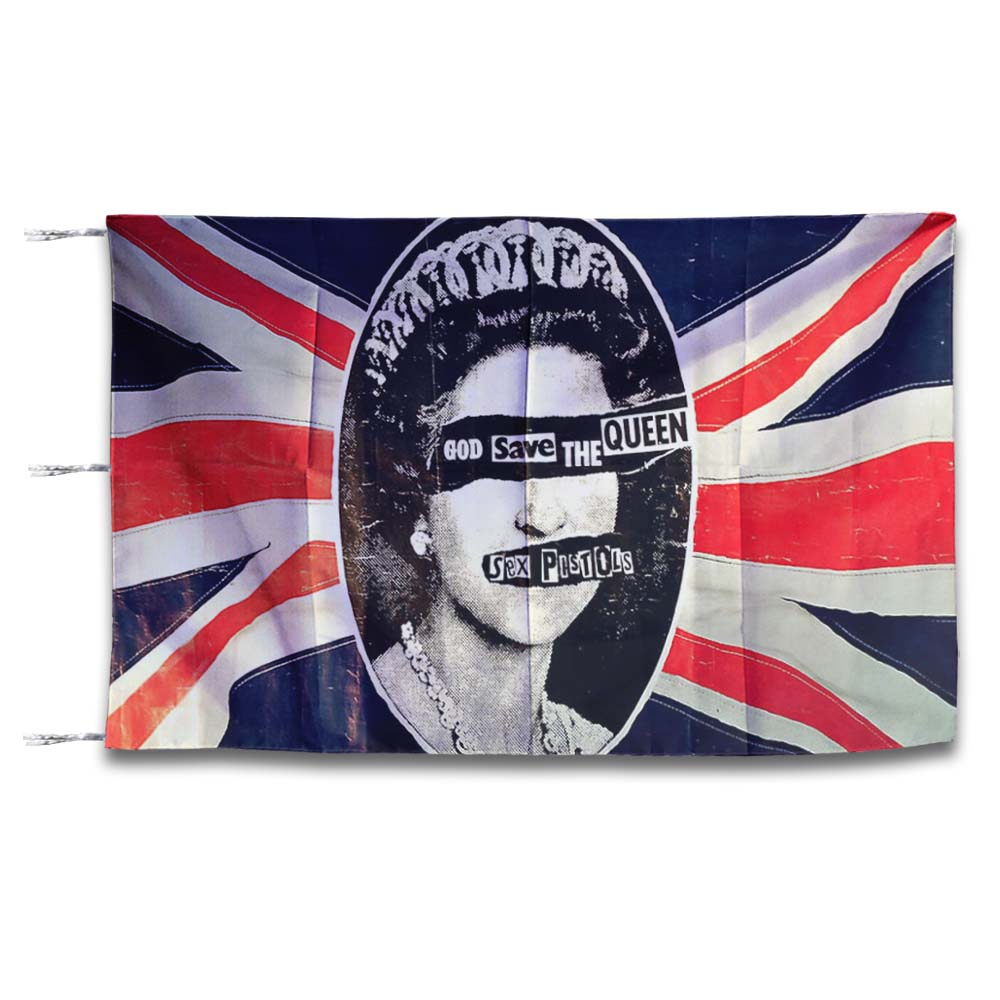 Jual Bendera God Save The Queen Sex Pistols Bendera English Rock Band