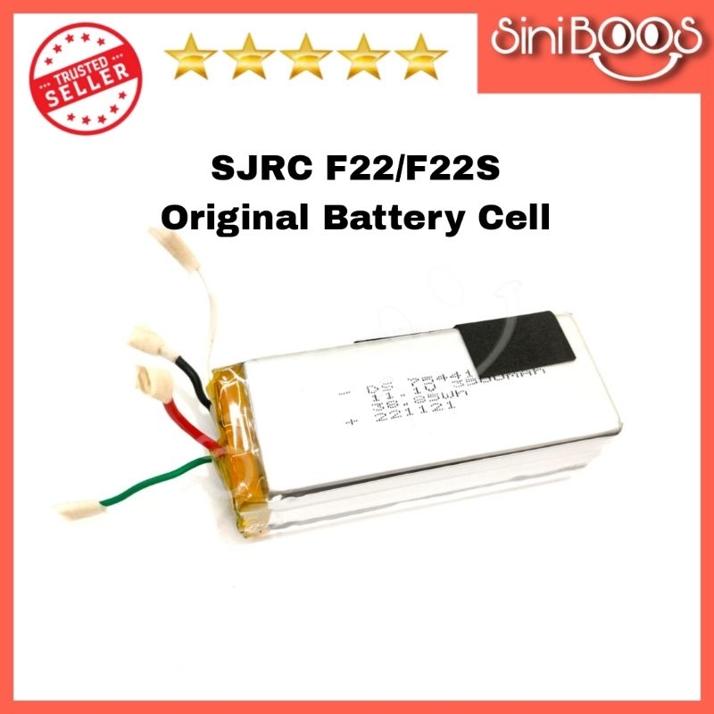 Jual SJRC F22 F22S Battery Cell 11 1V 3500 MAh Part Original Shopee