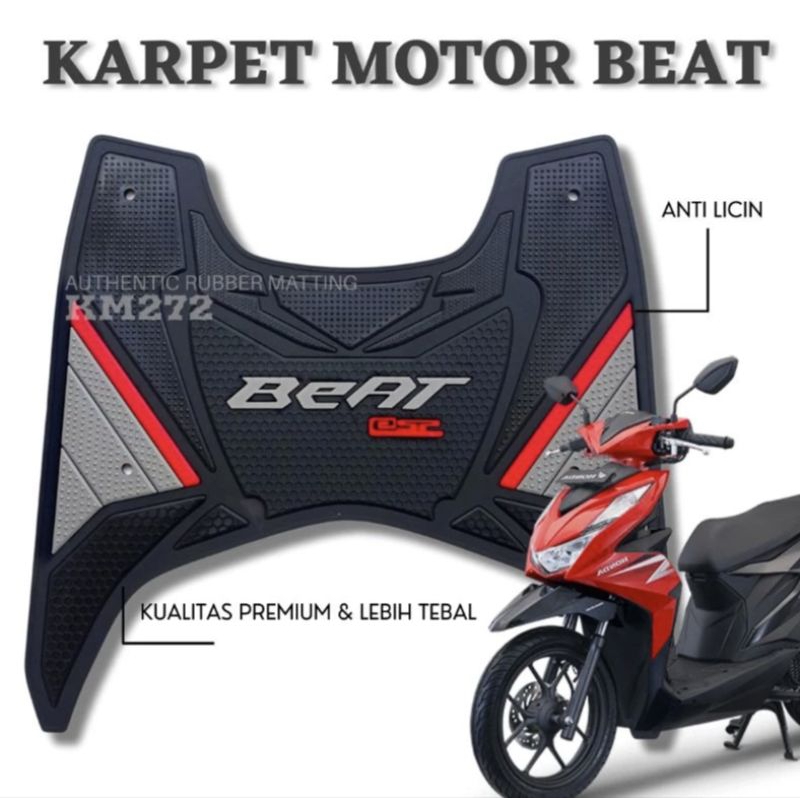 Jual Karpet Beat Deluxe Street New Led Karpet Pijakan Kaki Honda New