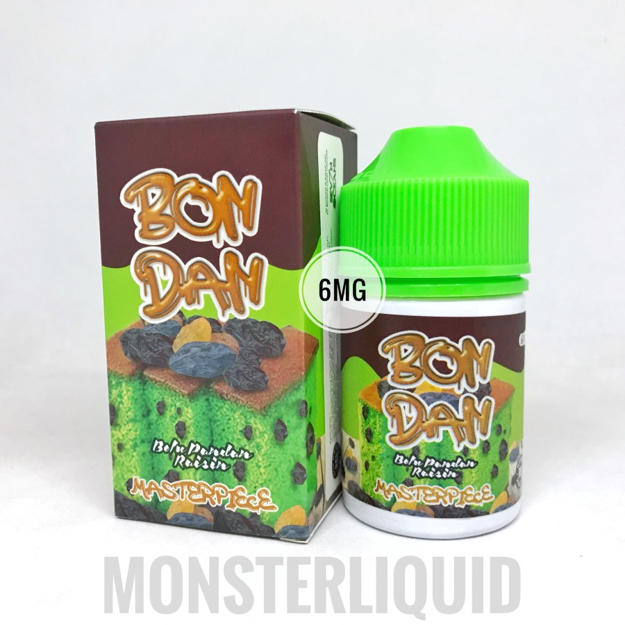 Jual BONDAN BOLU PANDAN RAISIN MARTERPICECE BY BIGBANG 6MG 60ML