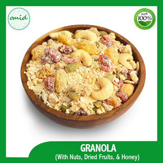 Jual Granola Muesli 1kg Campuran Kacang Kacangan Buah Kering Madu