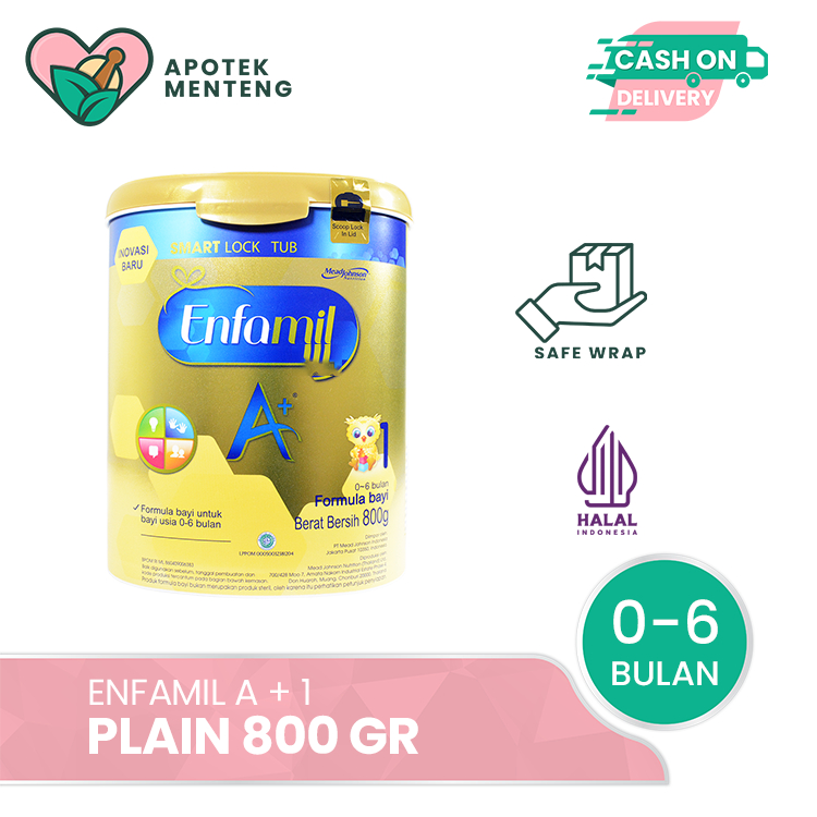 Jual Enfamil A Tahap 1 Susu Formula Bayi Plain 800 Gr Shopee Indonesia