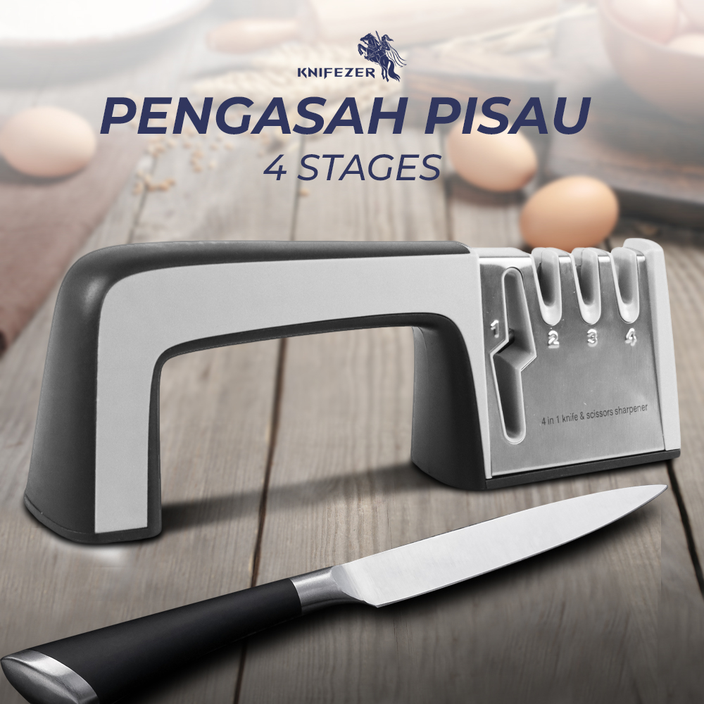 Jual Pengasah Pisau Dapur Diamond Sharpening Wetstone 4 Stages Asah