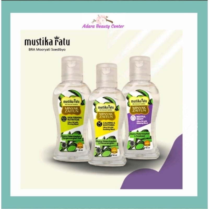 Jual Mustika Ratu Minyak Zaitun 55 Ml Aromatic Essential Oil Skin