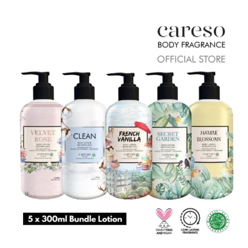 Jual Careso Body Lotion 300ml Shopee Indonesia